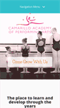 Mobile Screenshot of camarilloacademy.com